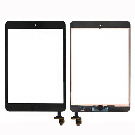 Touch Glass Digitizer Screen + IC Chip + Control Flex Assembly for iPad mini & iPad mini 2(Black) by buy2fix