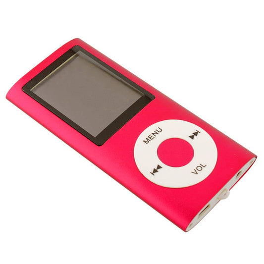 1.8 inch TFT Screen Metal MP4 Player with TF Card Slot, Support Recorder, FM Radio, E-Book and Calendar(Red) by buy2fix