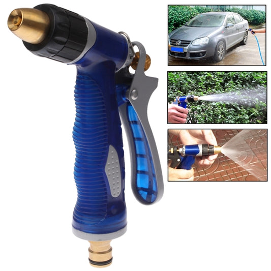 KANEED High Pressure Water Hose Nozzle Copper Water Gun Head for Home Car Washing(Blue) by KANEED