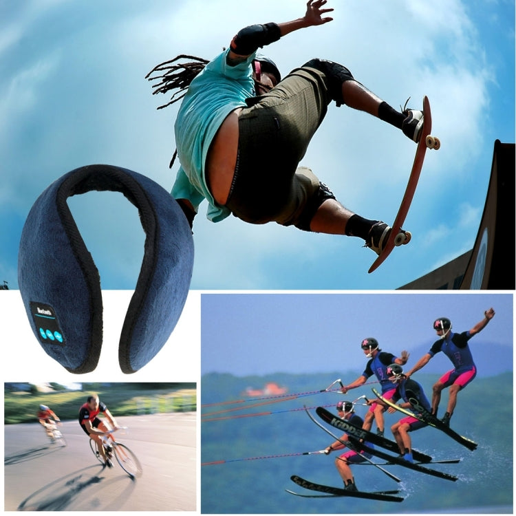 My-Call Bluetooth V3.0 Headset Warm Winter Earmuff for iPhone 6s & 6s Plus, iPhone 6 & 6 Plus/ iPhone 5 & 5S / iPhone 4 & 4S and Other Bluetooth Devices(Dark Blue) by buy2fix