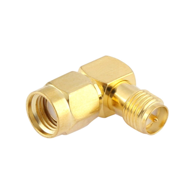Gold Plated RP-SMA Male to RP-SMA Female Adapter by buy2fix