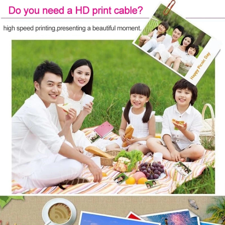 USB 2.0 Printer Extension AM to BM Cable, Length: 5m by buy2fix