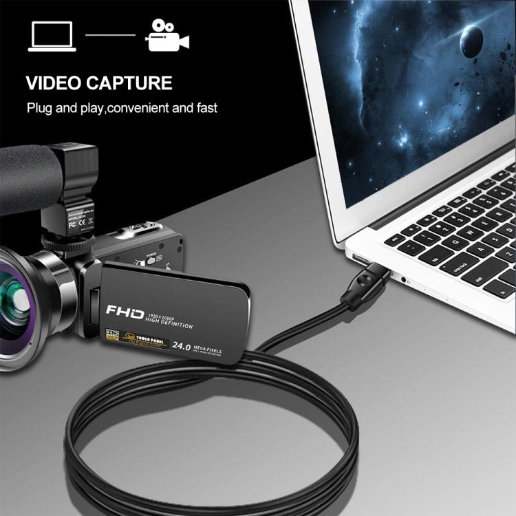 FireWire 800 9 Pin To FireWire 400 4 Pin Cable, Length: 1.5m(Black) by buy2fix