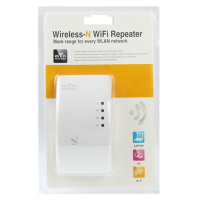 300Mbps Wireless-N WIFI 802.11n Repeater Range Expander (WS-WN518W2)(White) by buy2fix
