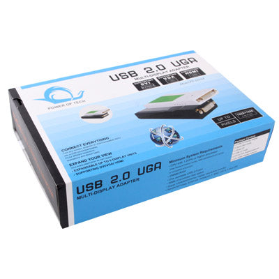 USB 2.0 to DVI / VGA / HDMI Display Adapter, Support Full HD 1080P, Expandable up to 6 Display Units by buy2fix