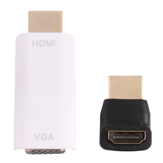 Full HD 1080P HDMI to VGA + Audio Converter Adapter for Laptop / STB / DVD / HDTV (With HDMI Female to Male Adapter) by buy2fix
