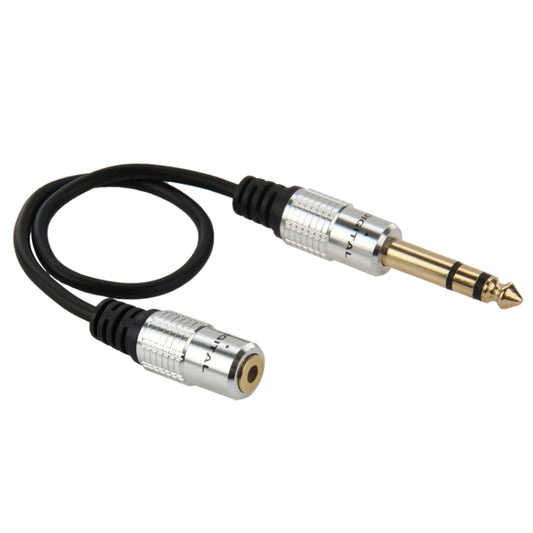 6.35mm Male to 3.5mm Female Audio Adapter Cable, Length: 30cm by buy2fix