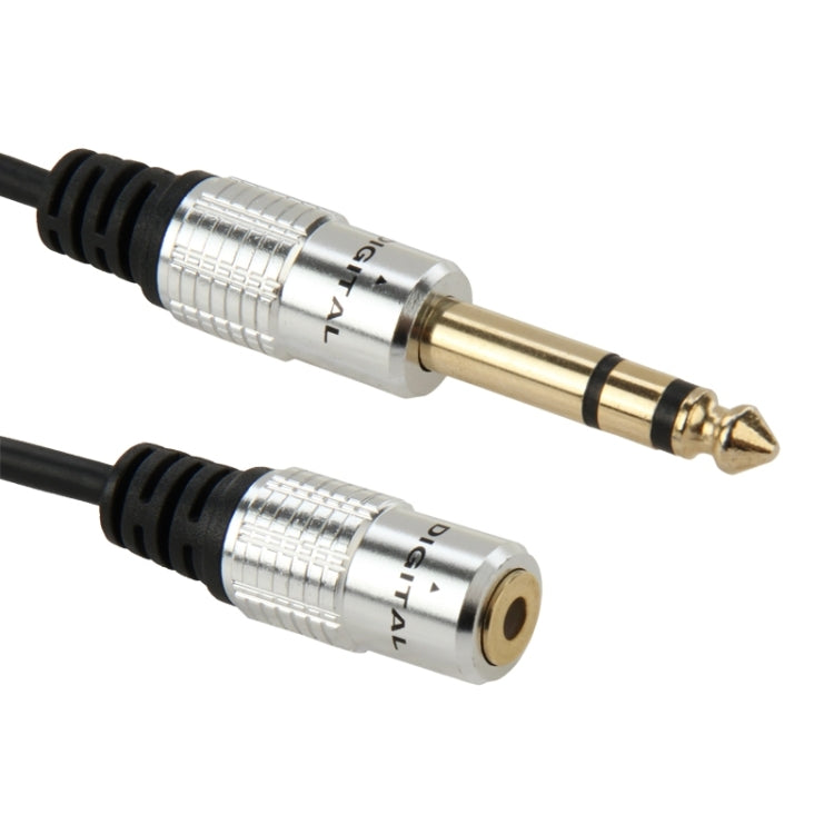 6.35mm Male to 3.5mm Female Audio Adapter Cable, Length: 30cm by buy2fix