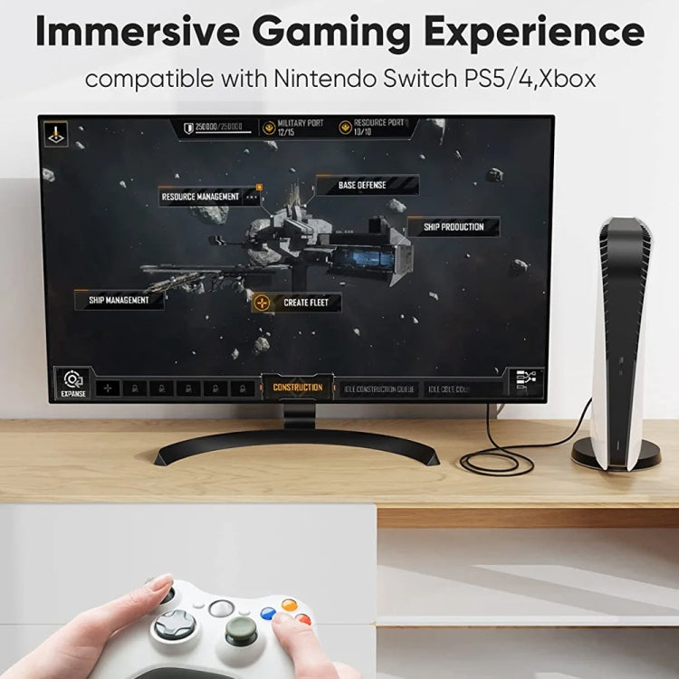 Gold Plated HDMI 19 Pin Male to DVI Female Adapter(Black) by buy2fix