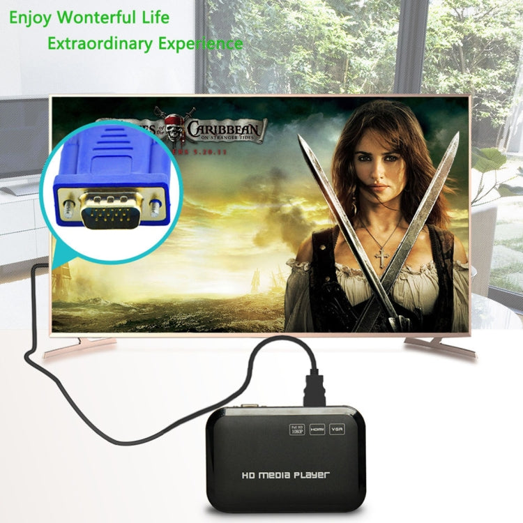 1.8m HDMI Male to VGA Male 15PIN Video Cable(Black) by buy2fix