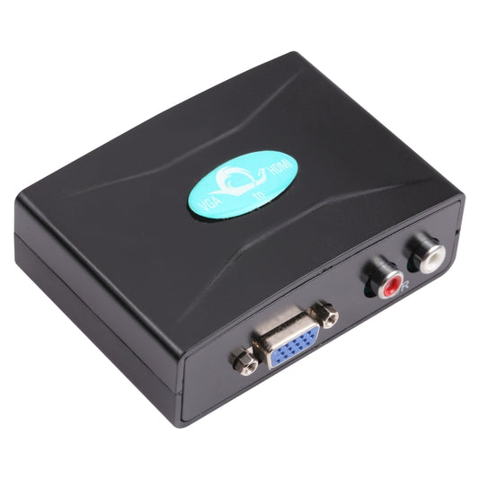 VGA to HDMI Converter with Audio (FY1316)(Black) by buy2fix