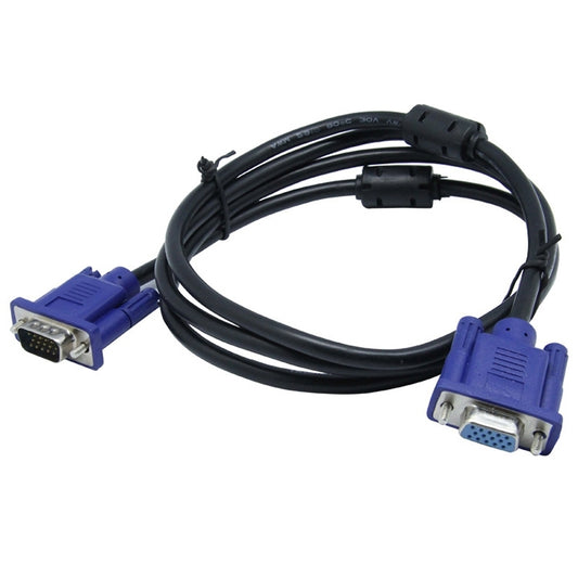 3m Good Quality VGA 15 Pin Male to VGA 15 Pin Female Cable for LCD Monitor, Projector, etc by buy2fix