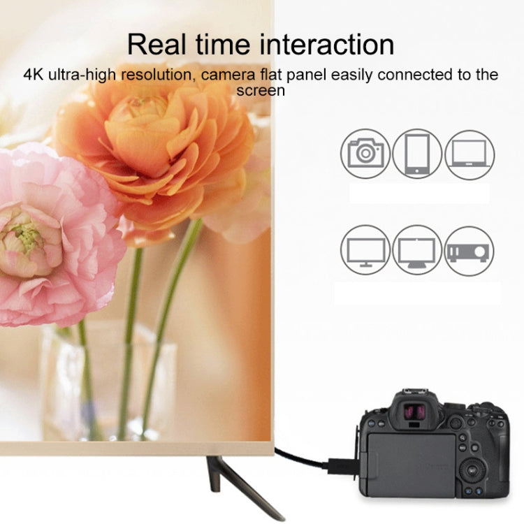 USB 2.0 to USB 3.0 Type C Retractable Charging / Data Cable(Black) by buy2fix