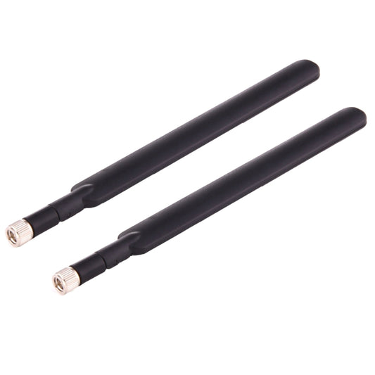 2 PCS B593 5dBi SMA Male 4G LTE Router Antenna(Black) by buy2fix