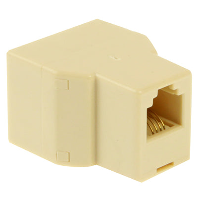 RJ11 Female to 2 Female Phone Splitter by buy2fix