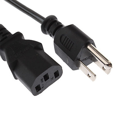 Universal US 3 Prong AC Power Cords for Desktop Computer Printer Monitor Plug, Cable Length: 1.2m by buy2fix