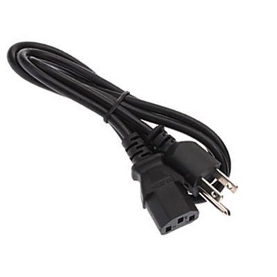 Universal US 3 Prong AC Power Cords for Desktop Computer Printer Monitor Plug, Cable Length: 1.2m by buy2fix
