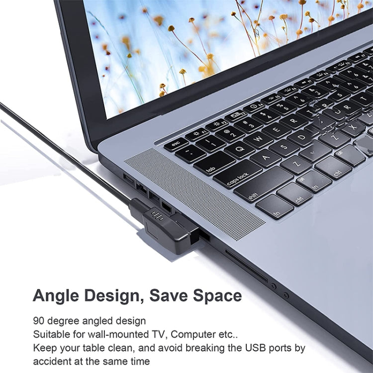 USB 3.0 AM to USB 3.0 AF Cable Adapter(Black) by buy2fix