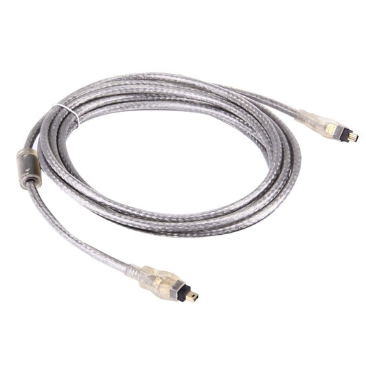 Gold Plated Firewire IEEE 1394 4Pin Male to 4Pin Male Cable, Length: 3m by buy2fix