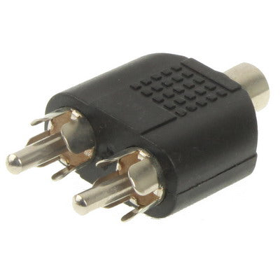RCA Female to 2 RCA Male Adapter by buy2fix