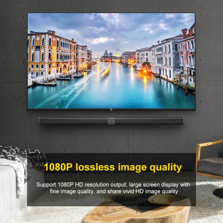 18cm 19 Pin Female to Female HDMI Cable(Black) by buy2fix