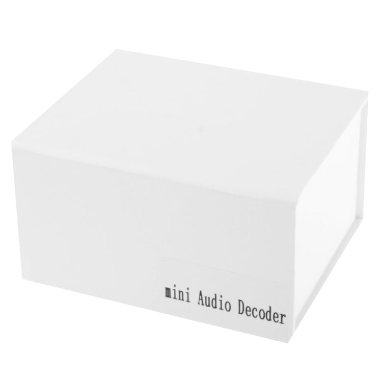 Digital to Analog Audio Converter / Mini Audio Decoder, Size: 72 x 55 x 20mm(White) by buy2fix