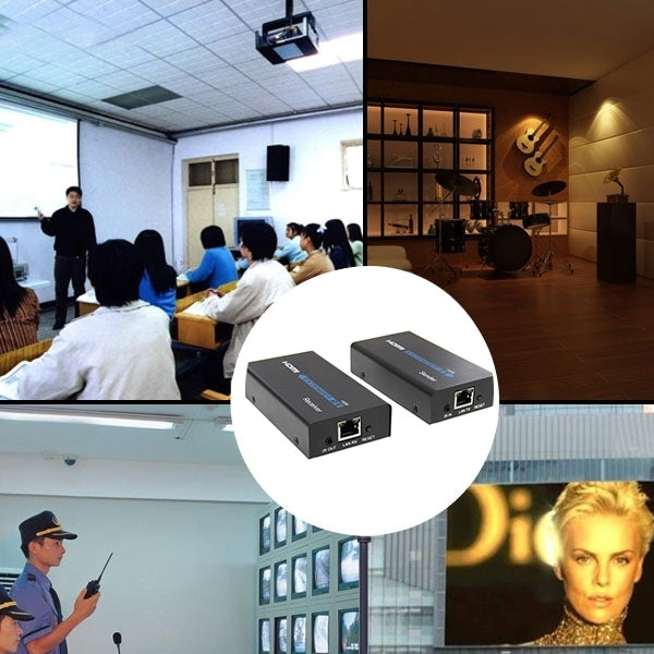 HDMI Extender over Single UTP CAT5e/6 Cable, Transmission Distance: 100m by buy2fix