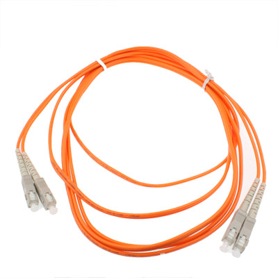 SC-SC Dual-Core Multi Mode Fiber Optic Jumper by buy2fix