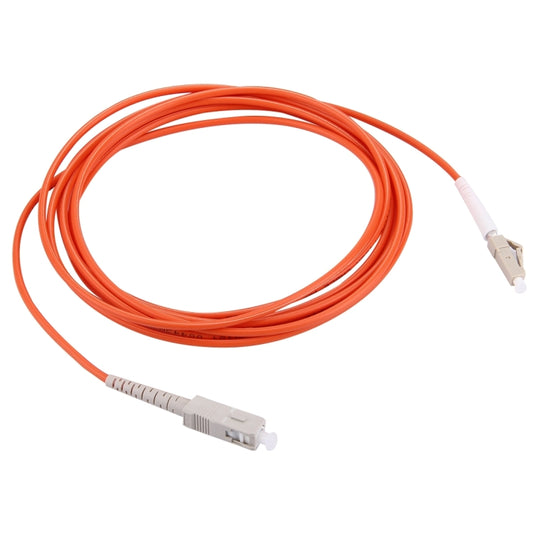LC-SC Single-Core Multi Mode Fiber Optic Jumper,Length: 3m by buy2fix