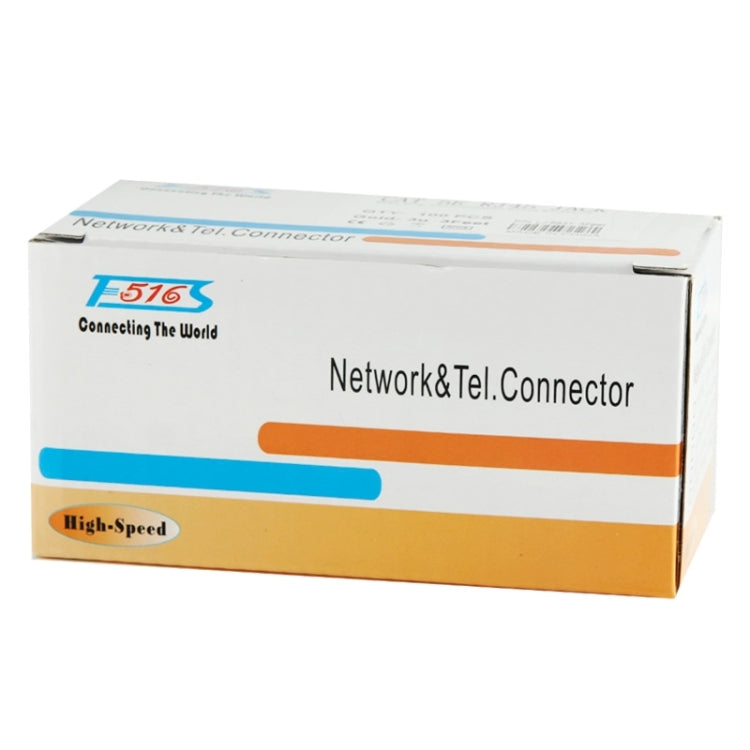 100pcs /Pack High-Performance RJ45 Connector Modular Plug, Gold: 3u 3 Feet by buy2fix