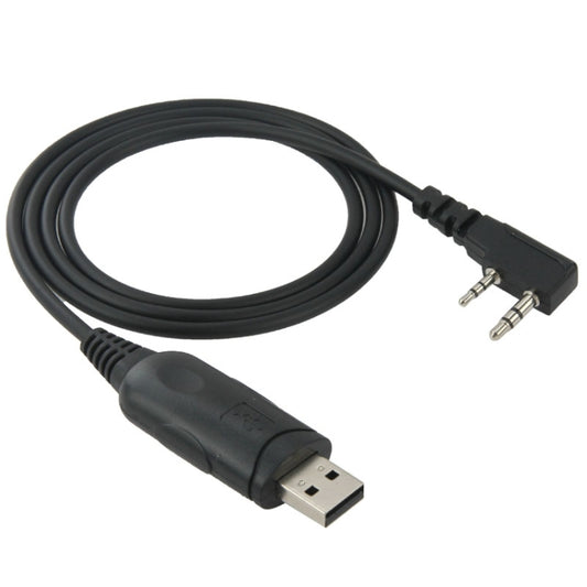 USB Program Cable Data Cable for Walkie Talkies, 3.5mm + 2.5mm Plug + USB 2.0 by buy2fix