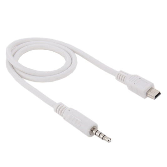 3.5mm Male to Mini USB Male Audio AUX Cable, Length: about 50cm by buy2fix