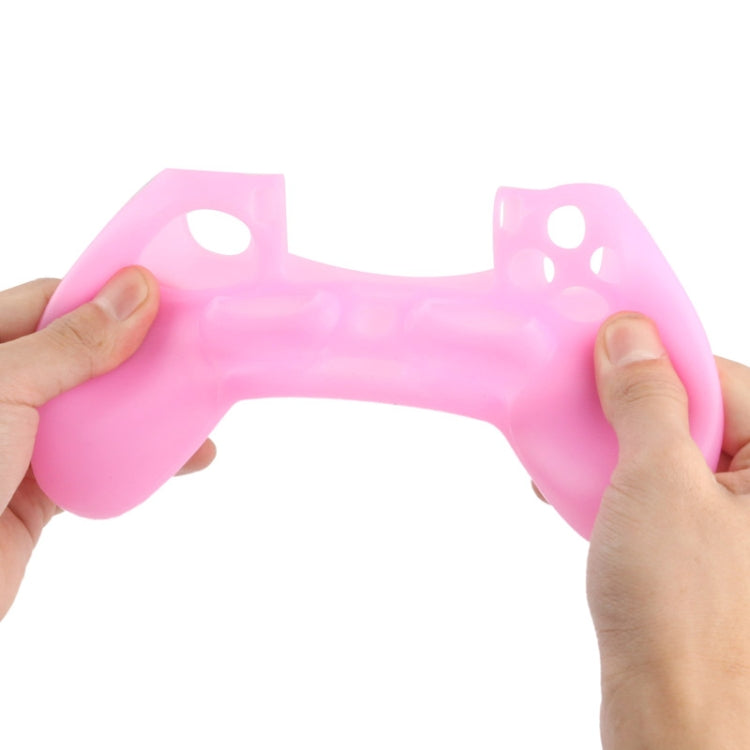 Flexible Silicone Protective Case for Sony PS4 Game Controller, Random Color Delivery by buy2fix