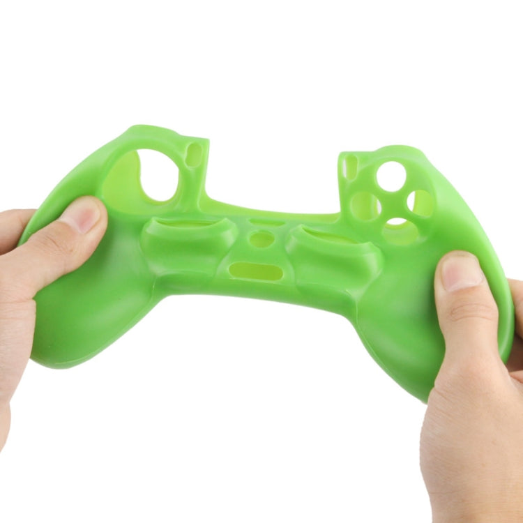 Flexible Silicone Protective Case for Sony PS4 Game Controller, Random Color Delivery by buy2fix