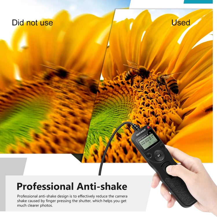 Aputure AP-TR3N LCD Timer Remote Cord for Nikon D5100,D3100, D7000, D5000, D90 by Aputure