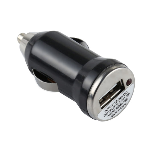 DC 5V / 1A USB Car Charger for Galaxy SIV / i9500 / SIII / i9300 / i8190 / S7562 / i8750 / i9220 / N7000 / i9100 / i9082 / BlackBerry Z10 / HTC X920e / Nokia / Other Mobile Phones(Black) by buy2fix