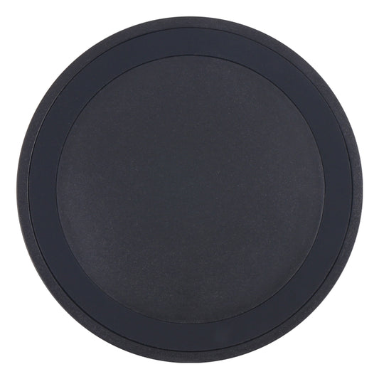 Universal QI Standard Round Wireless Charging Pad(Black) by buy2fix