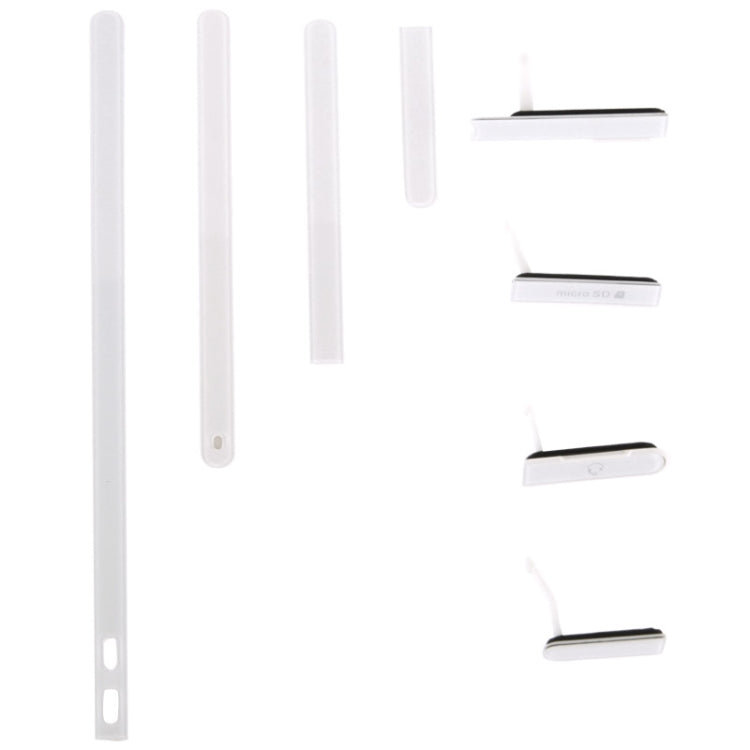 Middle Board + Battery Back Cover for Sony L36H (Purple) by buy2fix