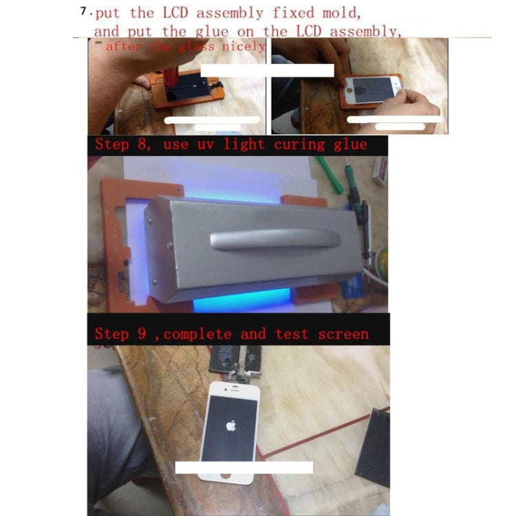 Touch Panel LCD Separator Glue Disassemble Machine for iPhone / Samsung / HTC / Sony etc. Support LCD Panel Size: 20 cm x 11 cm (AC 110 - 220V) by buy2fix