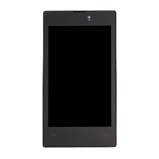 LCD Display + Touch Panel with Frame for Nokia Lumia 520(Black) by buy2fix