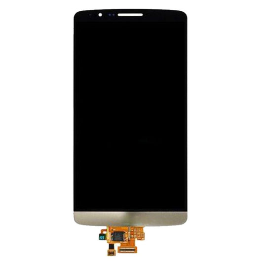 Original LCD Screen and Digitizer Full Assembly for LG G3 / D850 / D851 / D855(Gold) by buy2fix