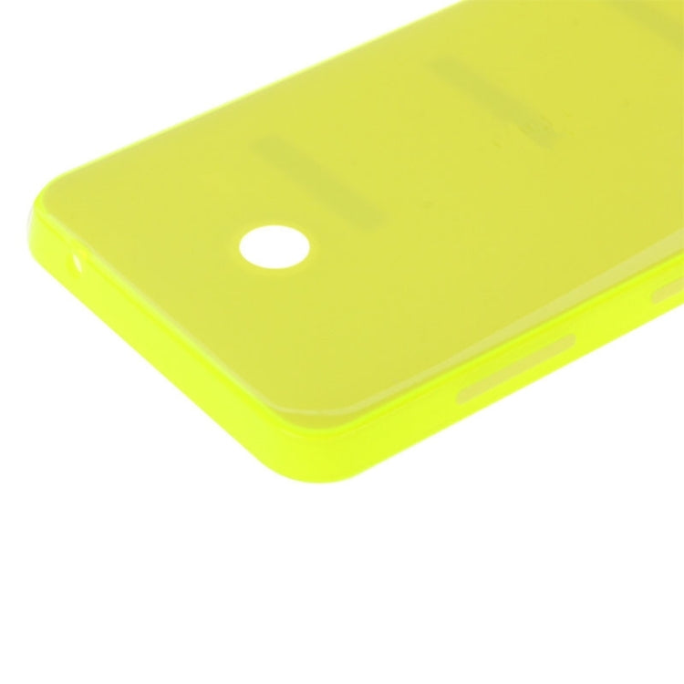 Housing Battery Back Cover + Side Button for Nokia Lumia 635(Yellow) by buy2fix