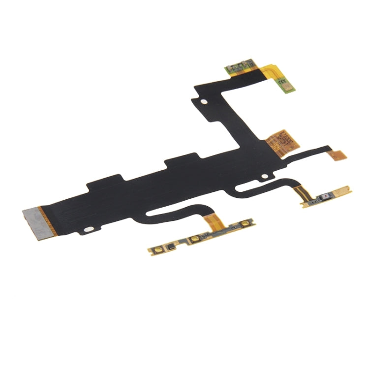 Power Button & Volume Button & Microphone Ribbon Flex Cable for Sony Xperia C3 by buy2fix