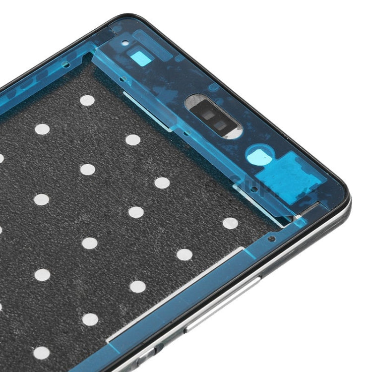 Front Housing Screen Frame Bezel for Huawei Ascend P8 Lite(Black) by buy2fix