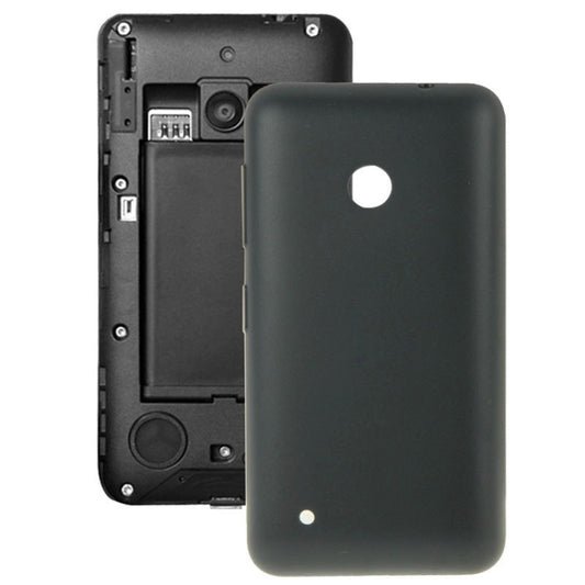 Solid Color Plastic Battery Back Cover for Nokia Lumia 530/Rock/M-1018/RM-1020(Black) by buy2fix