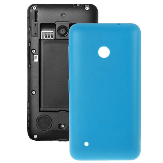 Solid Color Plastic Battery Back Cover for Nokia Lumia 530/Rock/M-1018/RM-1020(Blue) by buy2fix