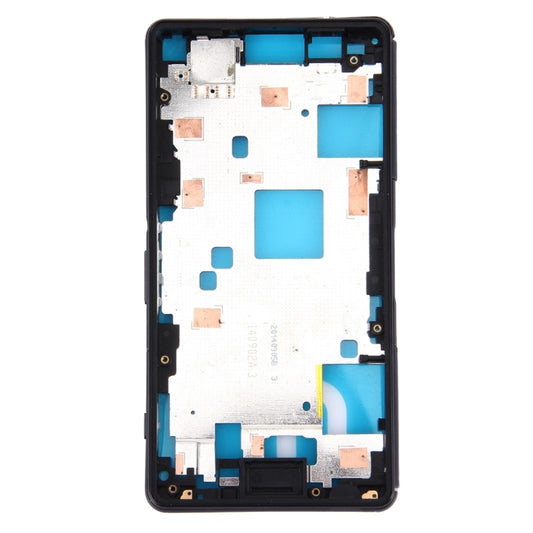 Front Housing LCD Frame Bezel Plate for Sony Xperia Z3 Compact / D5803 / D5833(Black) by buy2fix