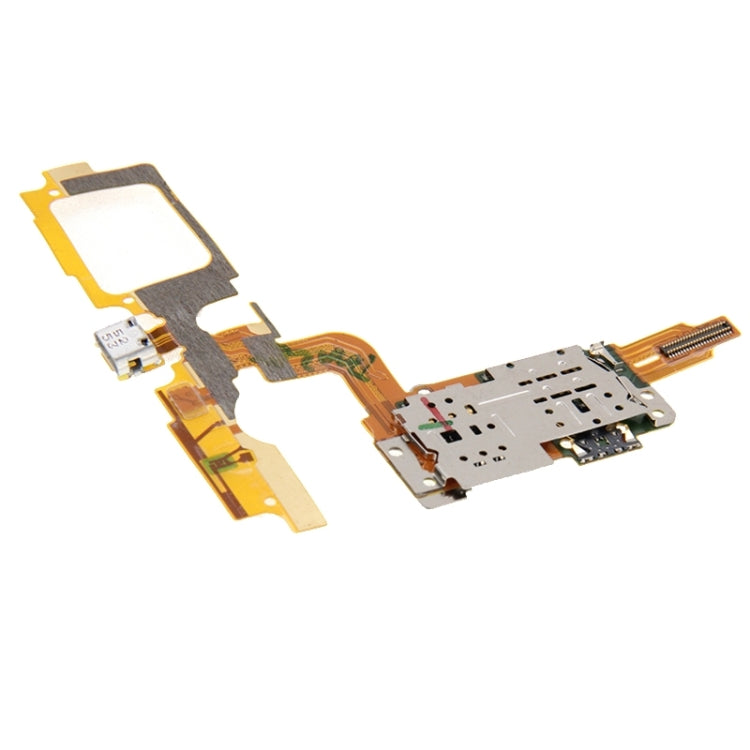 For Vivo X5Max V & X5Max+ Charging Port Flex Cable + SIM Card Reader Contact by buy2fix