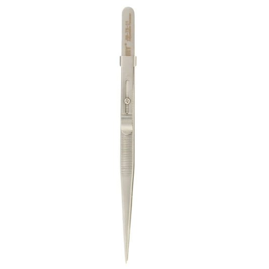 JAKEMY JM-T9-11 Adjustable Straight Tweezers(Silver) by JAKEMY