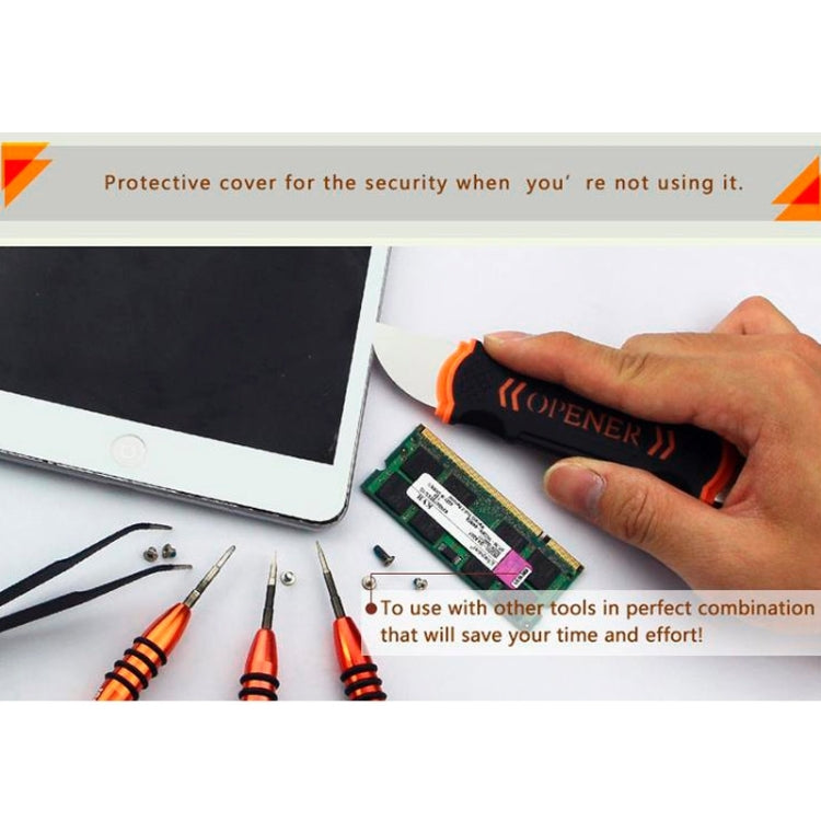 JAKEMY JM-OP12 Flexible Double-end Metal Opening Prying Tool for Samsung / iPhone / iPad / Laptop / Tablet PC by JAKEMY